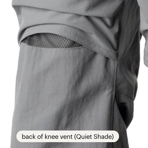 REI Screeline Hiking Women's Pants Size 4 Grey 5 Pockets Vented at Back - Picture 10 of 14